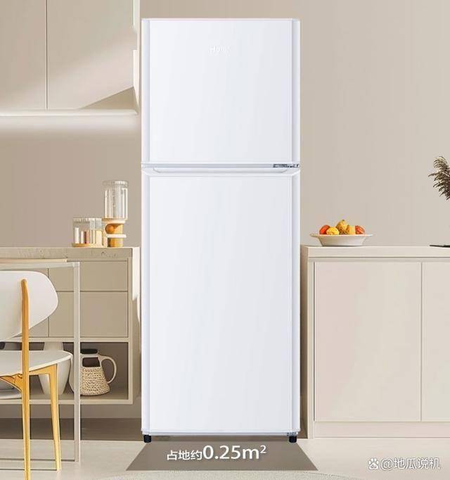 HTME0WT：849元145升双门节能冰箱米乐m6网站节能新选择海尔BCD-145L(图3)